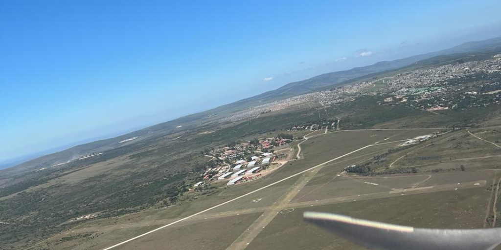 Aerial of Makhanda